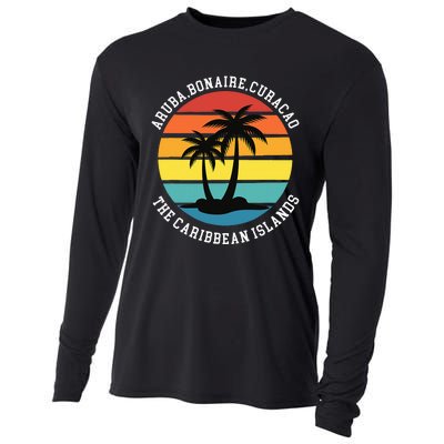 Aruba Bonaire Curacao The Caribbean Islands Vacation Cooling Performance Long Sleeve Crew