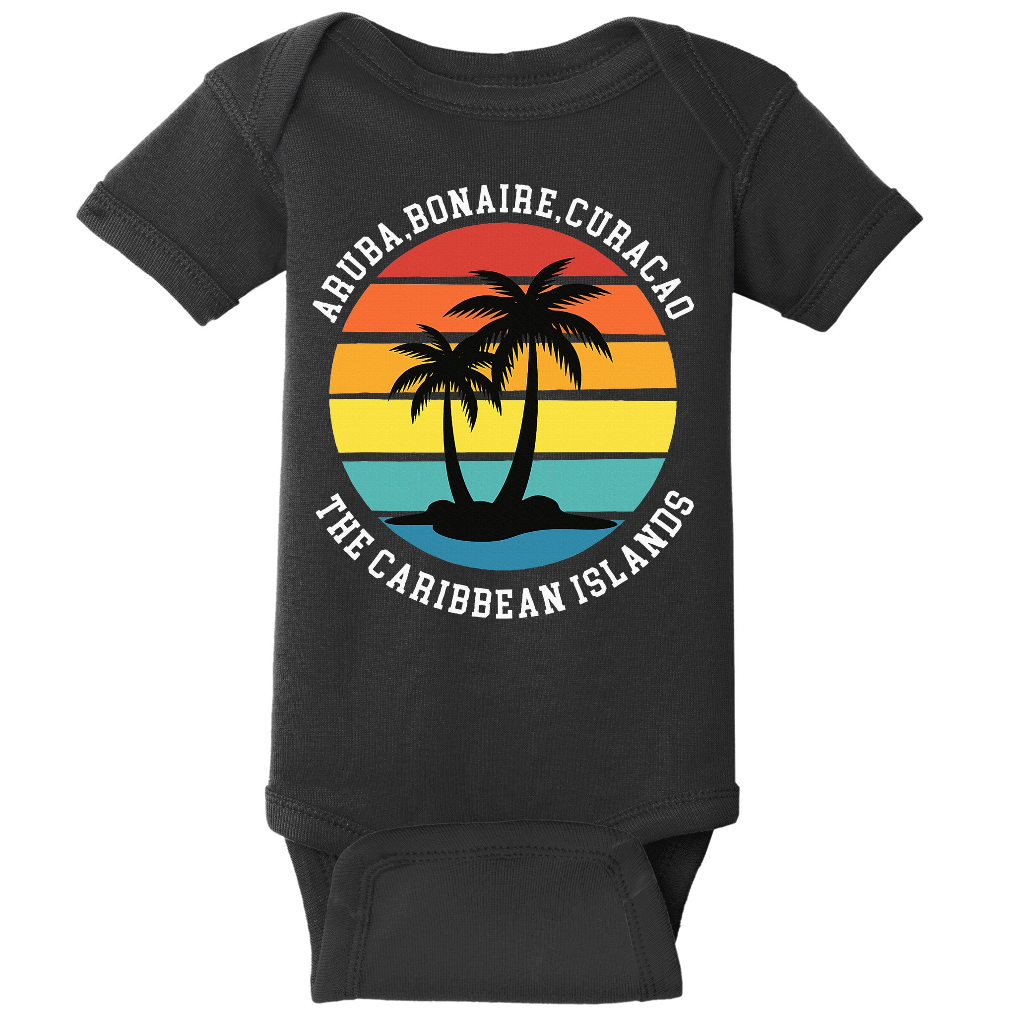 Aruba Bonaire Curacao The Caribbean Islands Vacation Baby Bodysuit