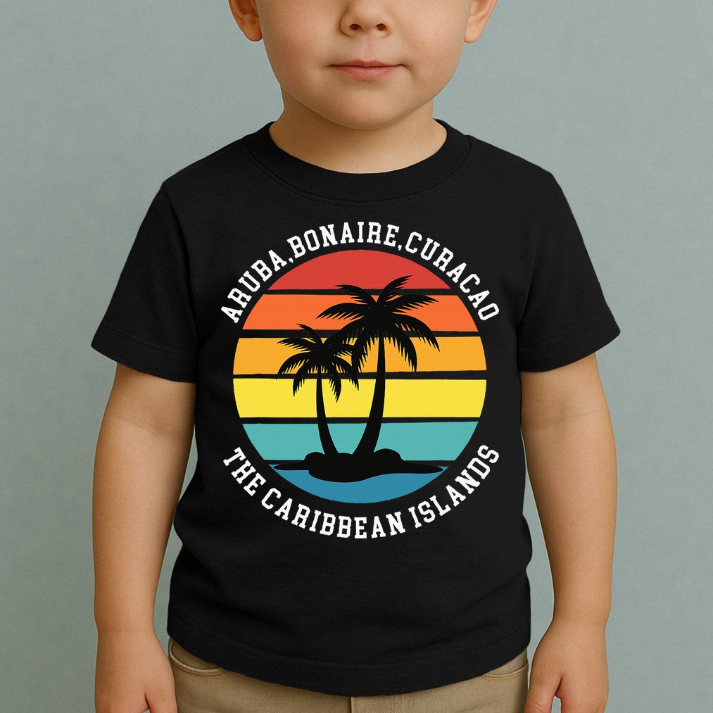 Aruba Bonaire Curacao The Caribbean Islands Vacation Toddler T-Shirt