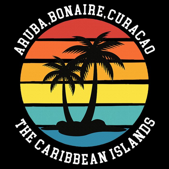 Aruba Bonaire Curacao The Caribbean Islands Vacation Womens T-Shirt