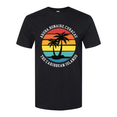 Aruba Bonaire Curacao The Caribbean Islands Vacation Softstyle CVC T-Shirt