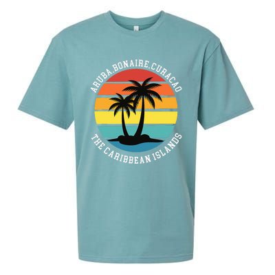 Aruba Bonaire Curacao The Caribbean Islands Vacation Sueded Cloud Jersey T-Shirt