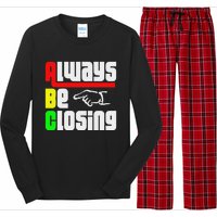 Always Be Closing Long Sleeve Pajama Set