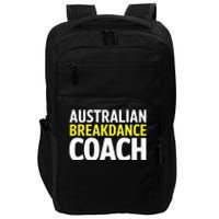 Australian Breakdancing Costume Break Dancer Coach Matching Impact Tech Backpack