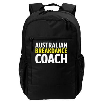 Australian Breakdancing Costume Break Dancer Coach Matching Daily Commute Backpack