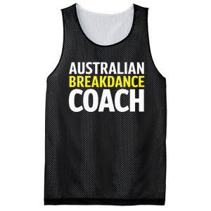 Australian Breakdancing Costume Break Dancer Coach Matching Mesh Reversible Basketball Jersey Tank