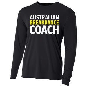 Australian Breakdancing Costume Break Dancer Coach Matching Cooling Performance Long Sleeve Crew