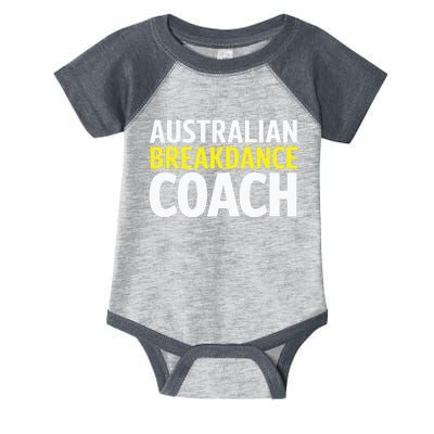 Australian Breakdancing Costume Break Dancer Coach Matching Infant Baby Jersey Bodysuit