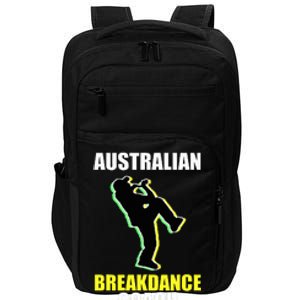 Australian Breakdance Coach Halloween Costume Impact Tech Backpack