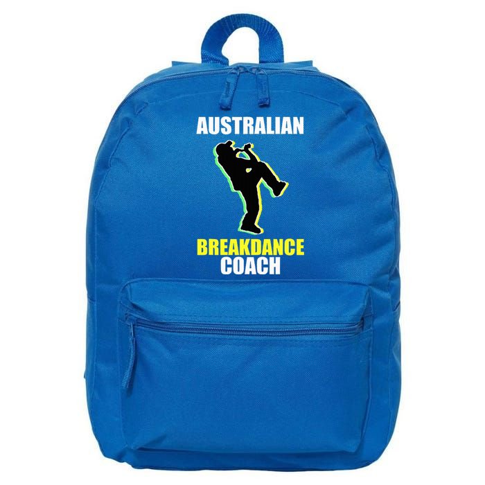 Australian Breakdance Coach Halloween Costume 16 in Basic Backpack