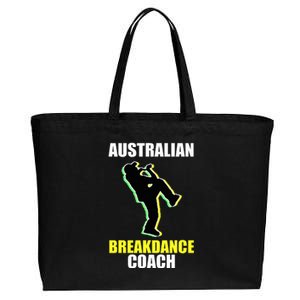 Australian Breakdance Coach Halloween Costume Cotton Canvas Jumbo Tote