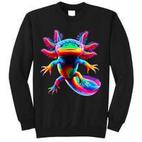Axolotl Beautiful Colorful Axolotl Sweatshirt
