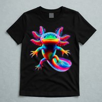 Axolotl Beautiful Colorful Axolotl T-Shirt