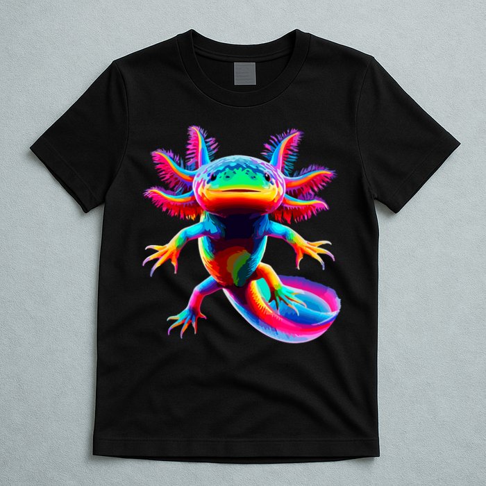 Axolotl Beautiful Colorful Axolotl T-Shirt