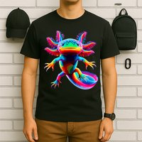 Axolotl Beautiful Colorful Axolotl T-Shirt