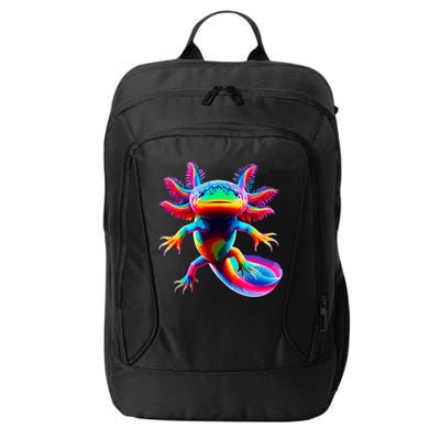 Axolotl Beautiful Colorful Axolotl City Backpack