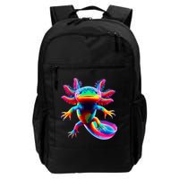 Axolotl Beautiful Colorful Axolotl Backpack