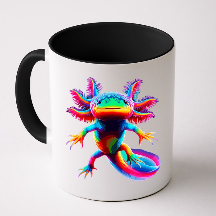 Axolotl Beautiful Colorful Axolotl Mug