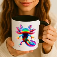 Axolotl Beautiful Colorful Axolotl Mug