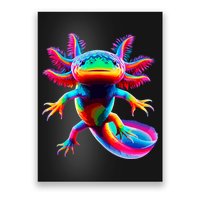 Axolotl Beautiful Colorful Axolotl Poster
