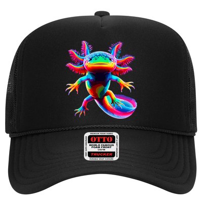 Axolotl Beautiful Colorful Axolotl Hat