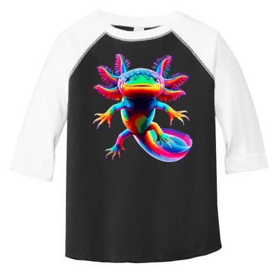 Axolotl Beautiful Colorful Axolotl Toddler Fine Jersey T-Shirt