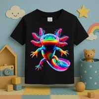 Axolotl Beautiful Colorful Axolotl Toddler T-Shirt