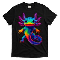 Axolotl Beautiful Colorful Kawaii Axolot T-Shirt