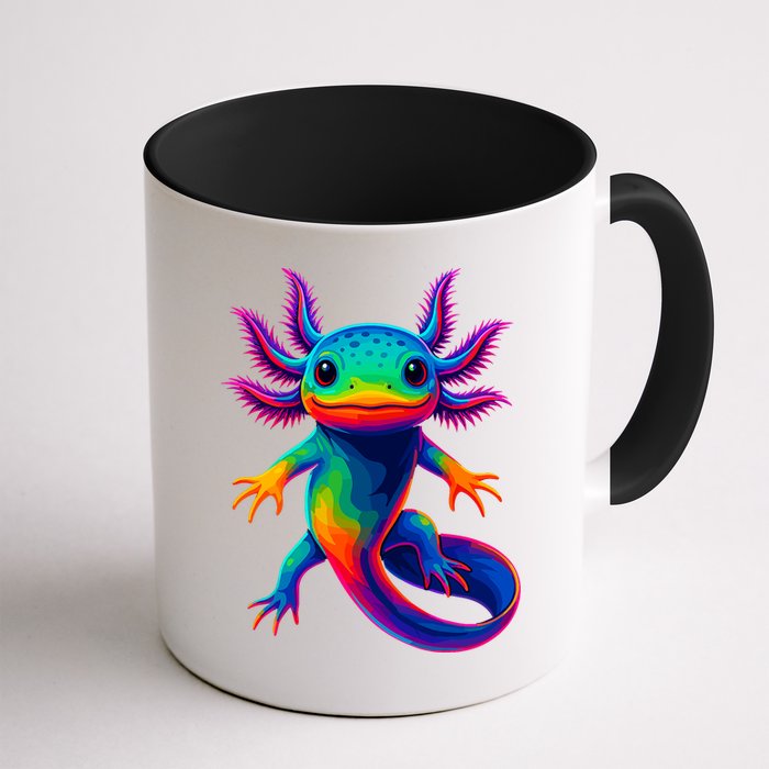 Axolotl Beautiful Colorful Kawaii Axolot Mug