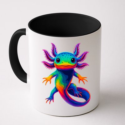 Axolotl Beautiful Colorful Kawaii Axolot Mug