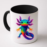 Axolotl Beautiful Colorful Kawaii Axolot Mug