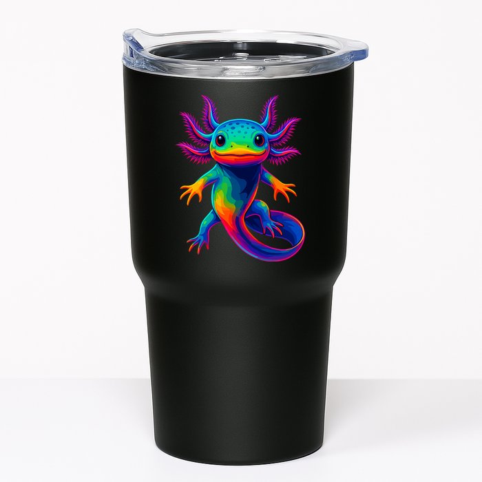Axolotl Beautiful Colorful Kawaii Axolot Tumbler