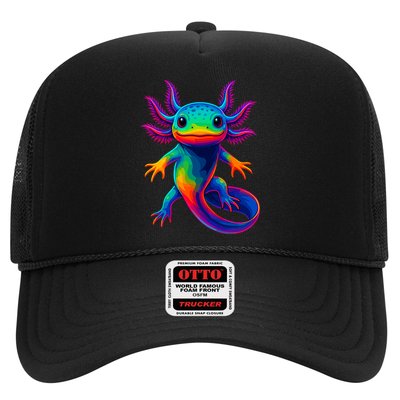 Axolotl Beautiful Colorful Kawaii Axolot Hat