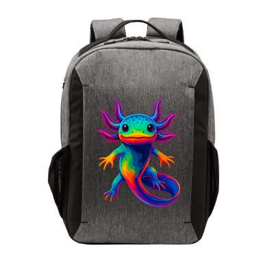 Axolotl Beautiful Colorful Kawaii Axolot Vector Backpack