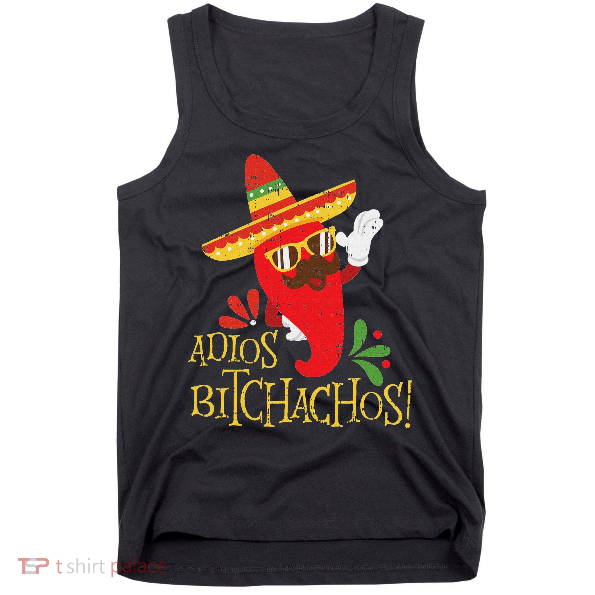 Adios Bitchachos Cinco De Mayo Mexican Chili Peppers Tank Top