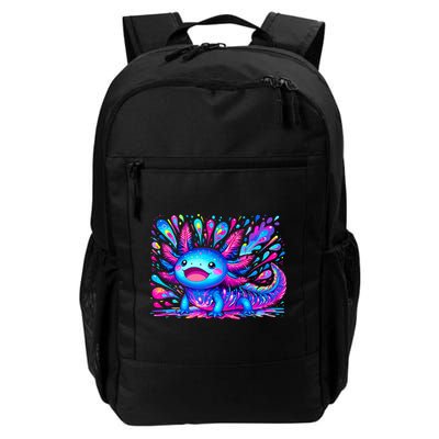 Axolotl Beautiful Colorful Art Axolotl Backpack