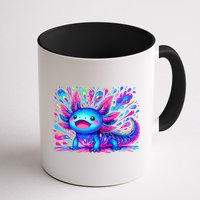 Axolotl Beautiful Colorful Art Axolotl Mug