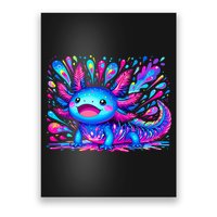 Axolotl Beautiful Colorful Art Axolotl Poster