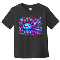 Axolotl Beautiful Colorful Art Axolotl Toddler T-Shirt