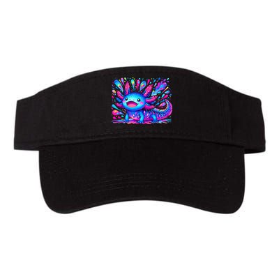 Axolotl Beautiful Colorful Art Axolotl Visor