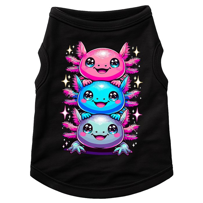 Axolotl Beautiful Colorful Art Axolotls Doggie Tank