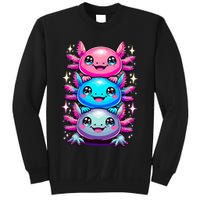 Axolotl Beautiful Colorful Art Axolotls Sweatshirt