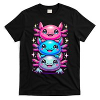 Axolotl Beautiful Colorful Art Axolotls T-Shirt