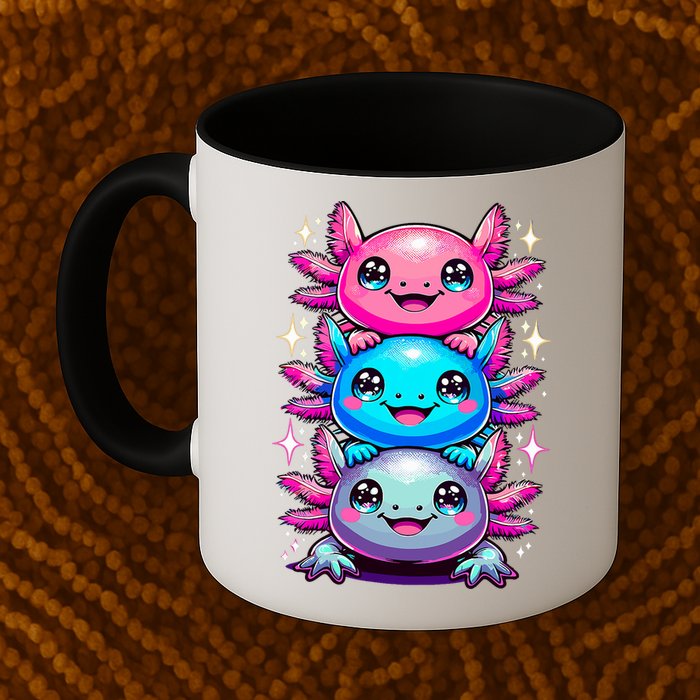 Axolotl Beautiful Colorful Art Axolotls Mug