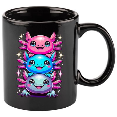 Axolotl Beautiful Colorful Art Axolotls 11oz C Handle Ceramic Mug
