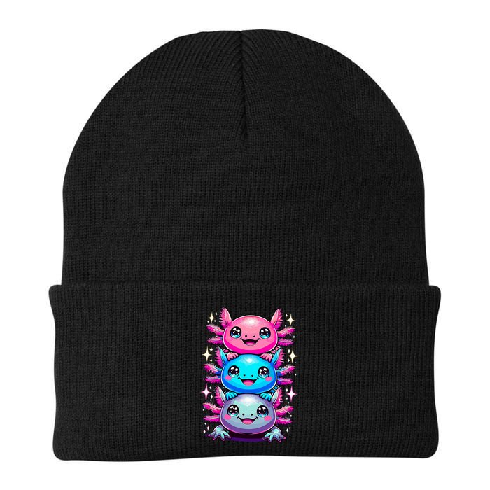 Axolotl Beautiful Colorful Art Axolotls Beanie