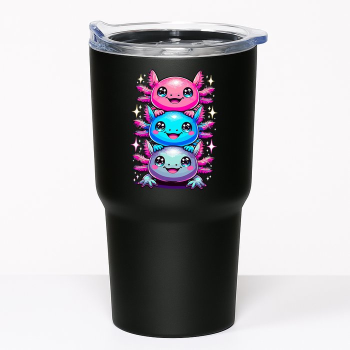 Axolotl Beautiful Colorful Art Axolotls Tumbler
