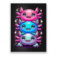 Axolotl Beautiful Colorful Art Axolotls Poster