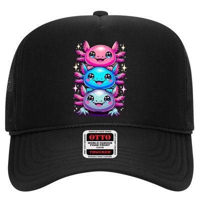 Axolotl Beautiful Colorful Art Axolotls Hat