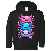 Axolotl Beautiful Colorful Art Axolotls Toddler Hoodie